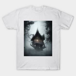 Whispering Hut in the Darkwood T-Shirt